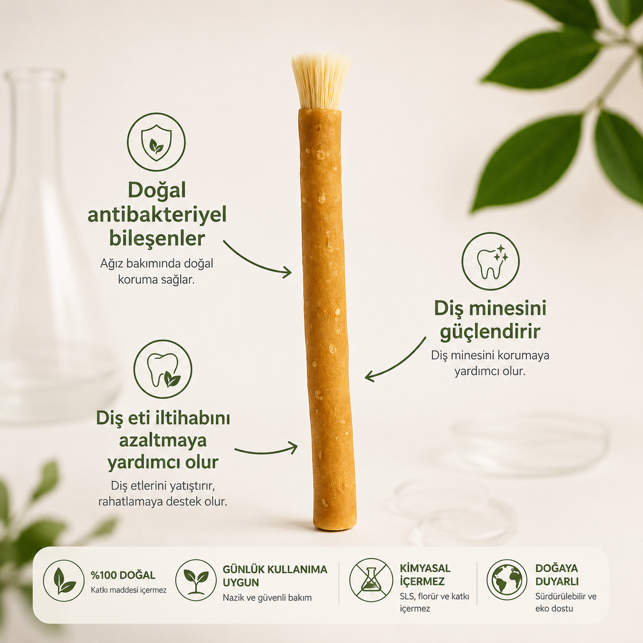 🌿 Misvak Doğal Ağız Bakım Çubuğu